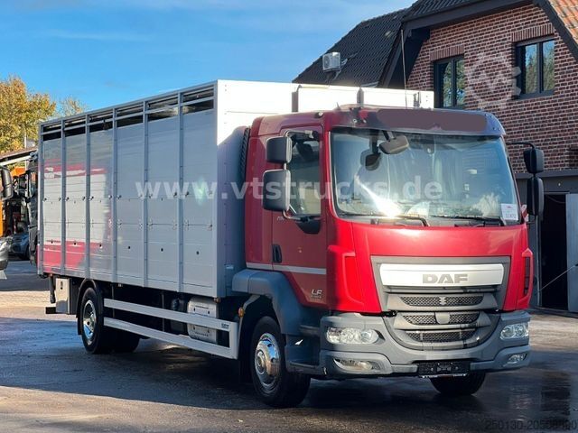 Cattle truck DAF LF 280 4x2 Köstner 1.Stock Aufbau