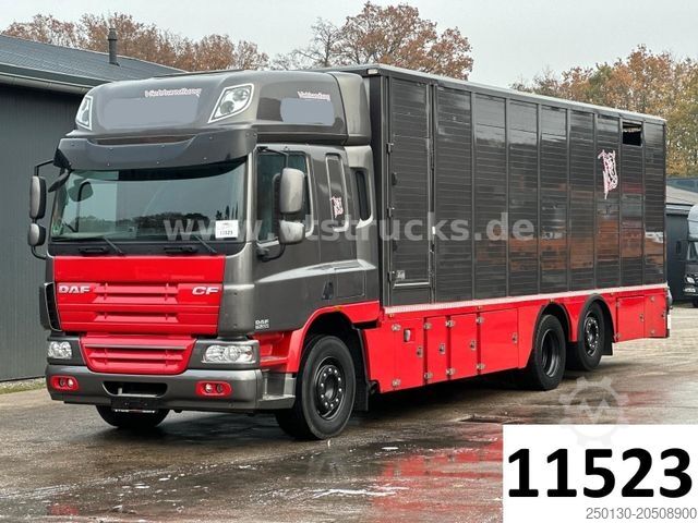Viehtransporter LKW DAF CF 75.360 6x2 Menke/Janzen 1Stock  Lift/Lenk