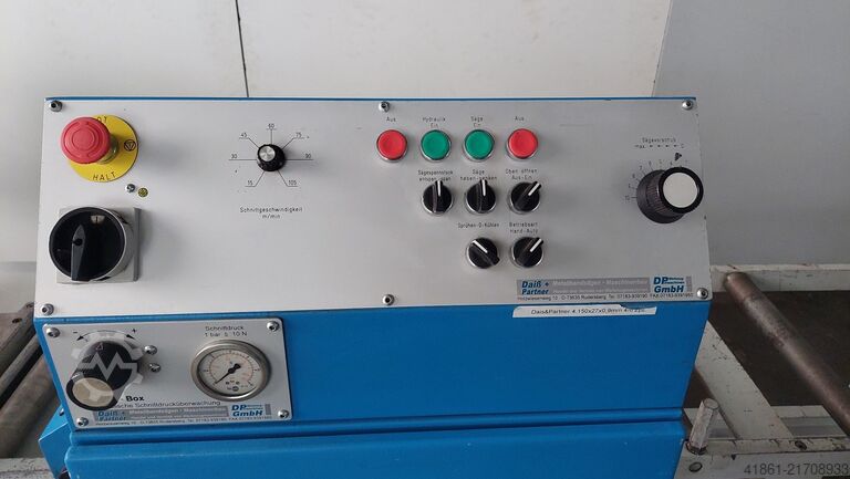 Hydraulic horizontal miter band saw automatic DAIß HBS 400 GLR-HA