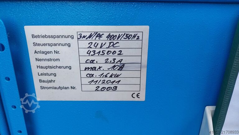 Hydraulic horizontal miter band saw automatic DAIß HBS 400 GLR-HA