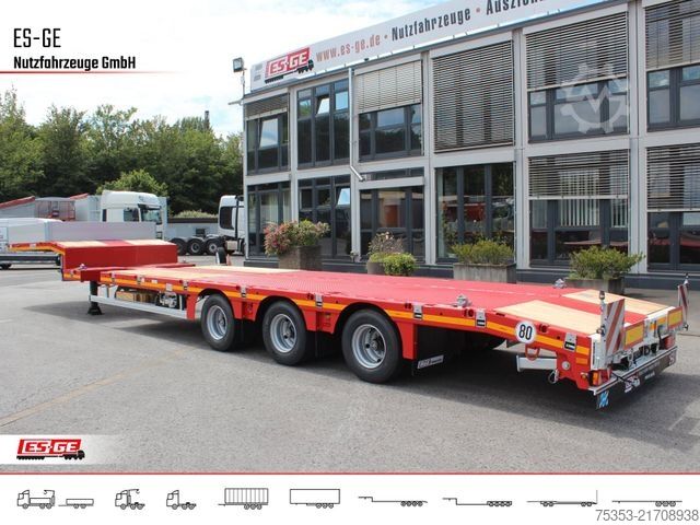 Tieflader-Sattelauflieger FAYMONVILLE MAX Trailer MAX100 Semi-Tieflader