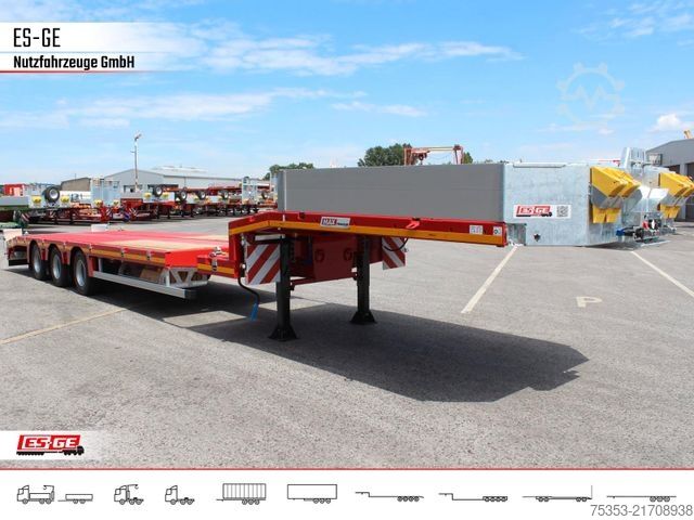 Tieflader-Sattelauflieger FAYMONVILLE MAX Trailer MAX100 Semi-Tieflader