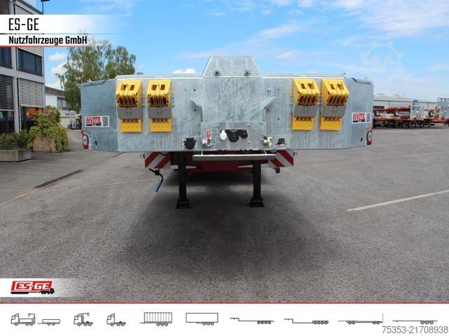 Tieflader-Sattelauflieger FAYMONVILLE MAX Trailer MAX100 Semi-Tieflader