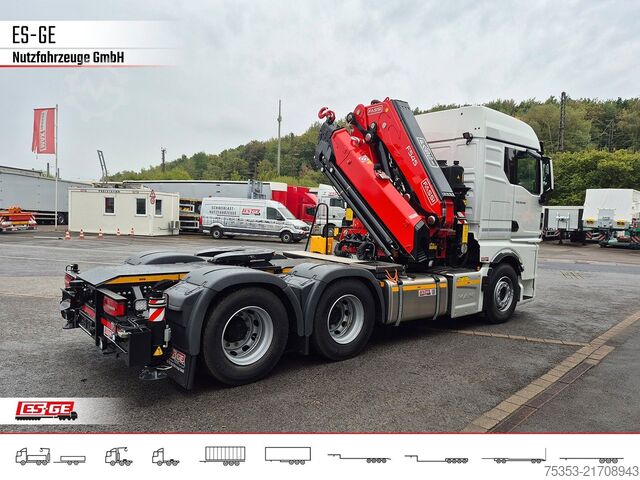 Tractor unit MAN TGX 33.540 6x4 BL SA mit Fassi F545RA.2.26
