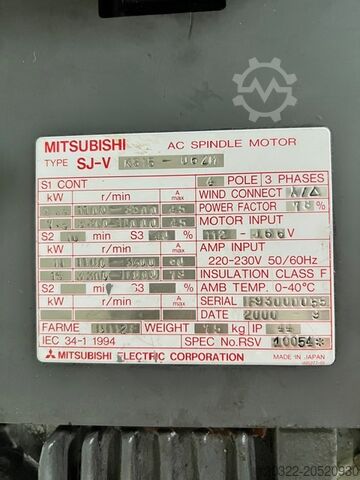 Spindelmotoren/Servomotoren Mitsubishi/Siemens/Fanuc (siehe Beschreibung)