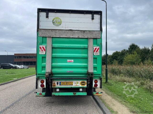 Curtain sided Jumbo TO 180 SE City / 11.65 M / Steering / Liftaxle ...