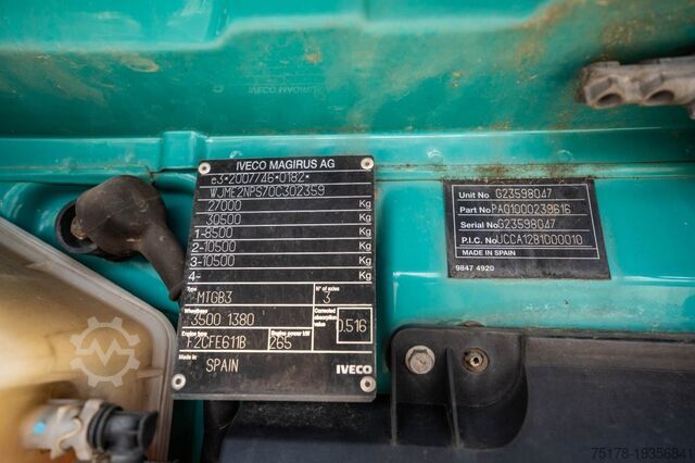 BDF System IVECO TRAKKER 360-6x4-PALFINGER