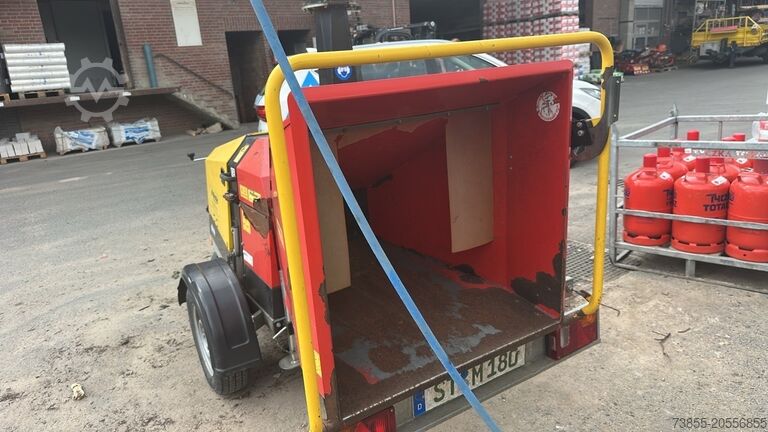 Shredder Dücker HM 160 Wood Chipper