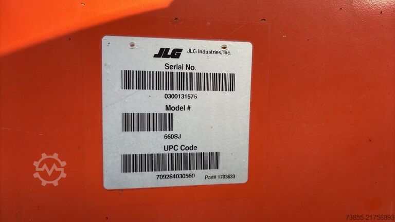 Teleskopauslegerlift JLG 660 Sj (22m)