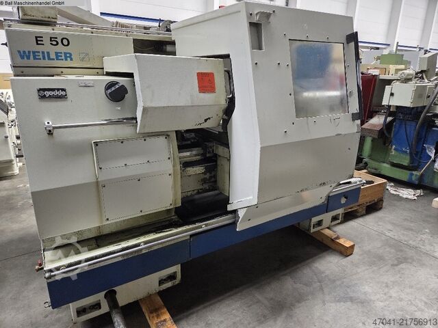 Drehmaschine - zyklengesteuert WEILER E 50-1-D