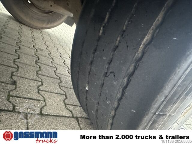 Dreiseitenkipper Anhänger Meiller MZDA 18/21, Stahlbordwände, ca. 11m³