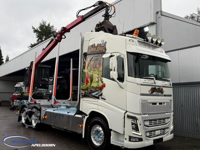 Log transporter Volvo FH 750 Loglift, 6x4, Dynamic steering, Special ...