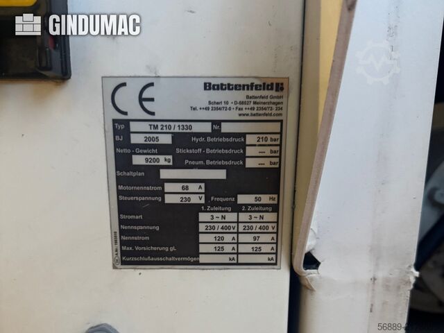 Battenfeld TM 210/1330 Battenfeld TM 210/1330