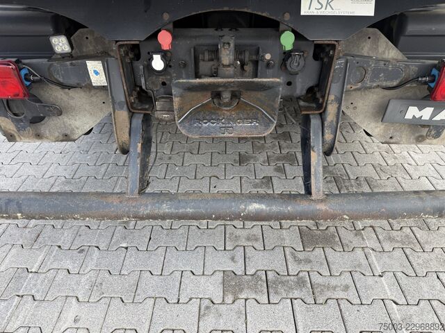 Autokran MAN TGS 26.400 Kipper Kran Palfinger PK 18002