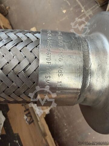  BOA DN50 PN16 – 1100 mm | stal nierdzewna Wąż kompensacyjny