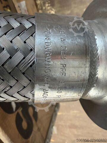  BOA DN50 PN16 – 1100 mm | stal nierdzewna Wąż kompensacyjny