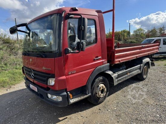 Transporter mit Kipper MERCEDES-BENZ ATEGO 818