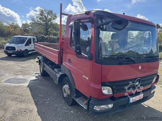 Transporter mit Kipper MERCEDES-BENZ ATEGO 818
