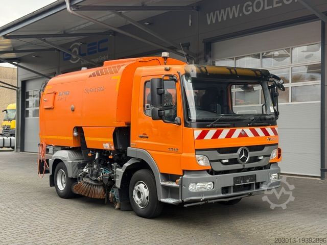 Road sweeper MERCEDES-BENZ Atego Kehrmaschine BUCHER CITYFANT 5000