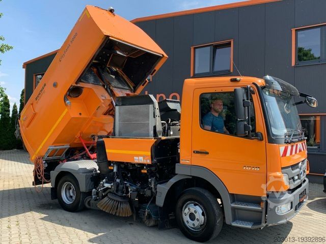 Road sweeper MERCEDES-BENZ Atego Kehrmaschine BUCHER CITYFANT 5000