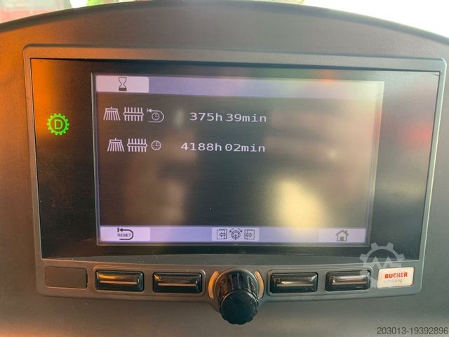 Road sweeper MERCEDES-BENZ Atego Kehrmaschine BUCHER CITYFANT 5000