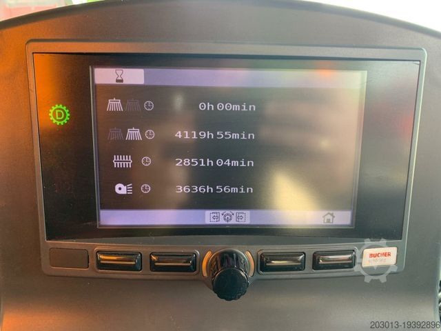 Road sweeper MERCEDES-BENZ Atego Kehrmaschine BUCHER CITYFANT 5000