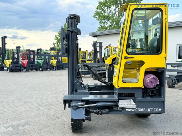 4-way forklift truck Combilift C3000XL / GAS / DUPLEX 3200 / FREE LIFT