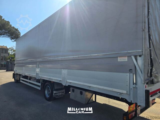 Flatbed truck with tarp Iveco EUROCARGO 120E25 CENTINATO 10,20M 2018
