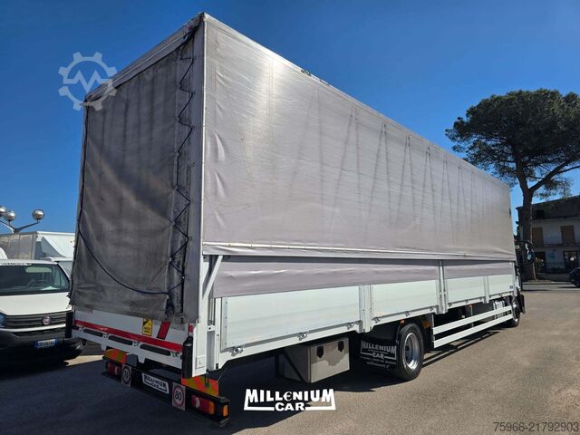 Flatbed truck with tarp Iveco EUROCARGO 120E25 CENTINATO 10,20M 2018
