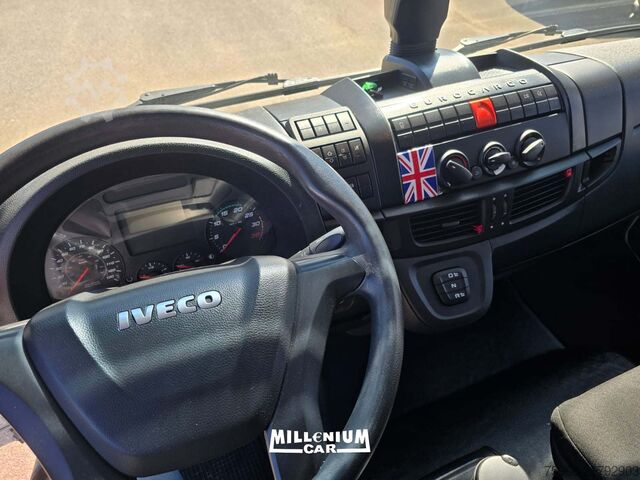 Flatbed truck with tarp Iveco EUROCARGO 120E25 CENTINATO 10,20M 2018