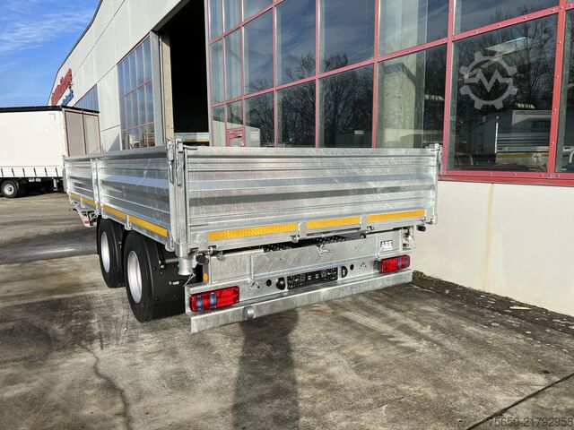 Tipper trailer Möslein TTD 19 B  19 t Tandemkipper- Tieflader, Breitbereifung