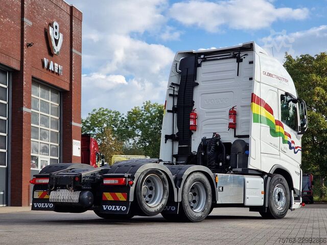 Volvo FH 13.500 Globetrotter XL 6x2 – retarder – 3.20 m wheelbase – full air suspension Volvo FH 13.500 Globetrotter XL 6x2 - Retarder - 3.20...