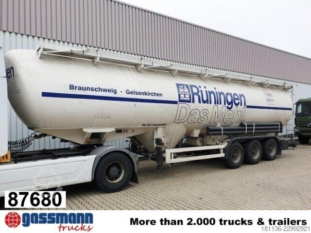 Silo semitrailer Spitzer SF 2455/4 UN PM Siloaufliger ca. 55m³