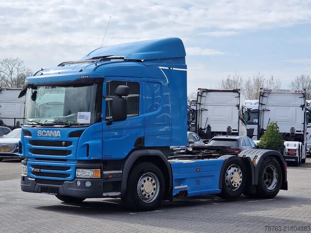 Standard-SZM Scania P410 6x2/4 - Full air - Navi - Fridge - Euro