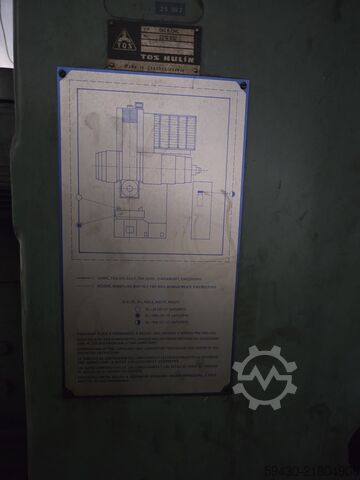 Vertical turret lathe TOS Hulín SKI 8 CNC