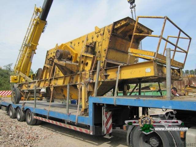 Mobile Circular Vibrating Screen Parker T/D Rapid 1,5 x 4