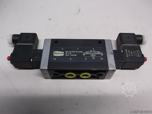 Solenoid valve 5/3 Martonair M/20152/6123D