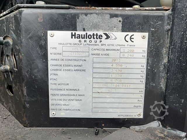 Telescopic Forklift Haulotte HTL3210