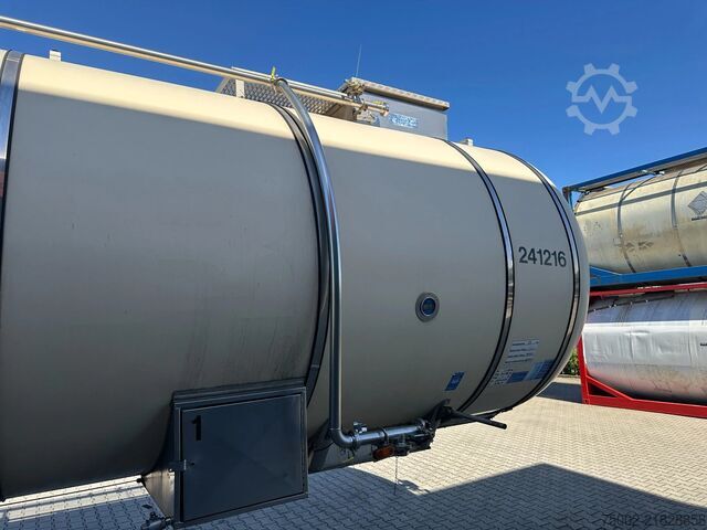 Tank Feldbinder FOOD / 33.500L / 2-COMP / LIFTAXLE / PUMP / ALCOA