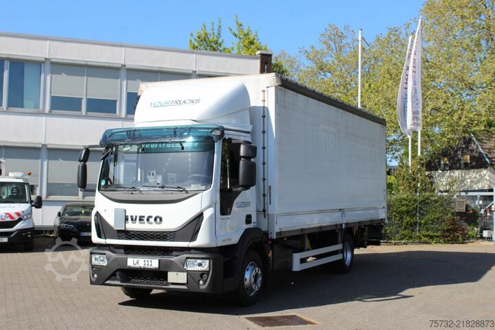 Flatbed truck with tarp Iveco 120-250 E6 Pritsche-Plane   LDW   LBW   AHK