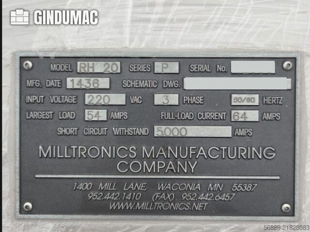 MILLTRONICS RH 20 MILLTRONICS RH 20