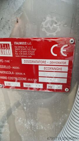 Sludge dewatering plant ITALMECC ECOFANGHI