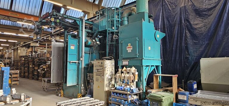 Sandblasting plant OMSG CAPRI – Hängebahn – Strahlanlage
