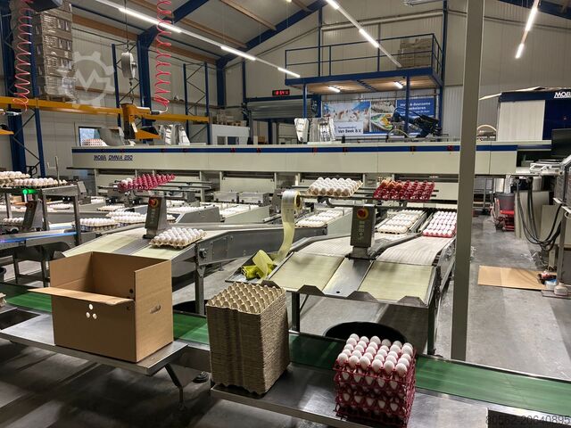 Egg packaging machine Moba Omnia 250 XF Links | 90.000 eieren/uur |
