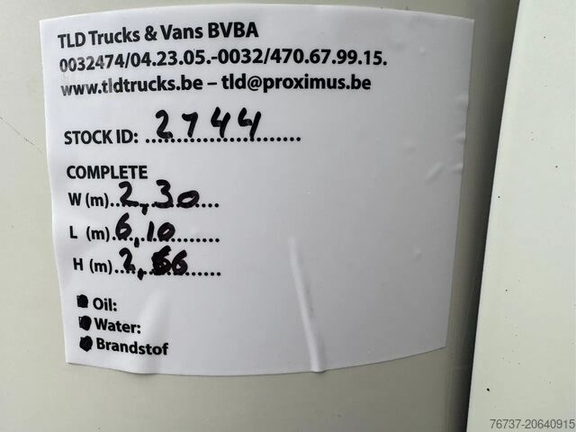 Tanker truck DAF LF 45 **FUELTANKER-PETROLIER-BELGIAN TRUCK**