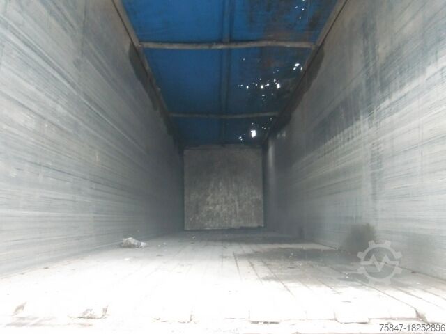 Semi-trailer with walking floor Kraker CF-200 10mm Lenkachse 88³ Lift Zurrösen