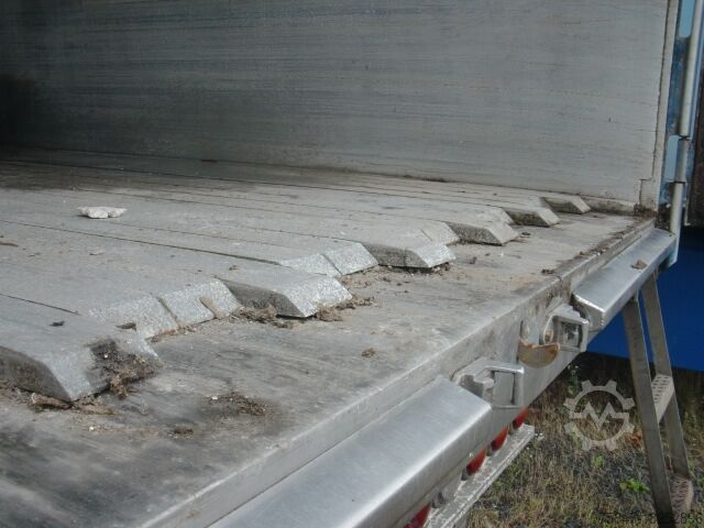 Semi-trailer with walking floor Kraker CF-200 10mm Lenkachse 88³ Lift Zurrösen