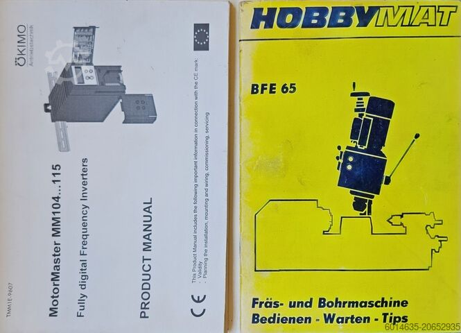 Fräsmaschine Hobbymat BFE 65