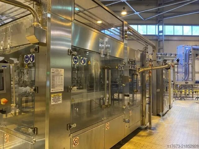 Used CFT can filling line for soft drinks – 12,000 cans per hour