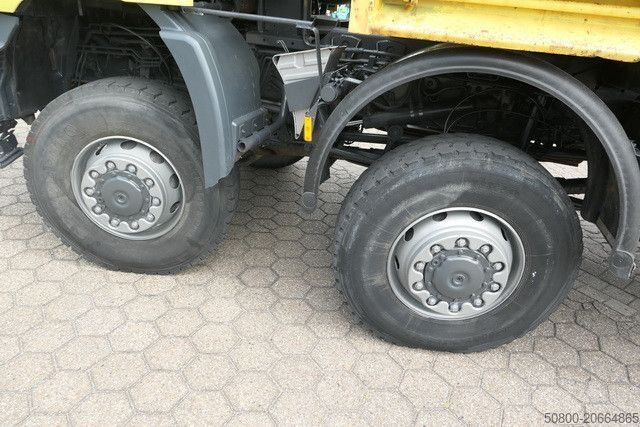 Three-sided tipper truck MERCEDES-BENZ 4140 AK Actros 8x8, Allrad, Meiler, 17 m³